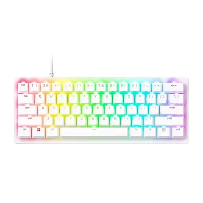 Teclado Gamer Razer Huntsman V3 Pro Mini, Chroma RGB, Switch Óptico Analógico De 2ª Geração, Anti-ghosting, Us, Branco - Branco - Unissex - Único