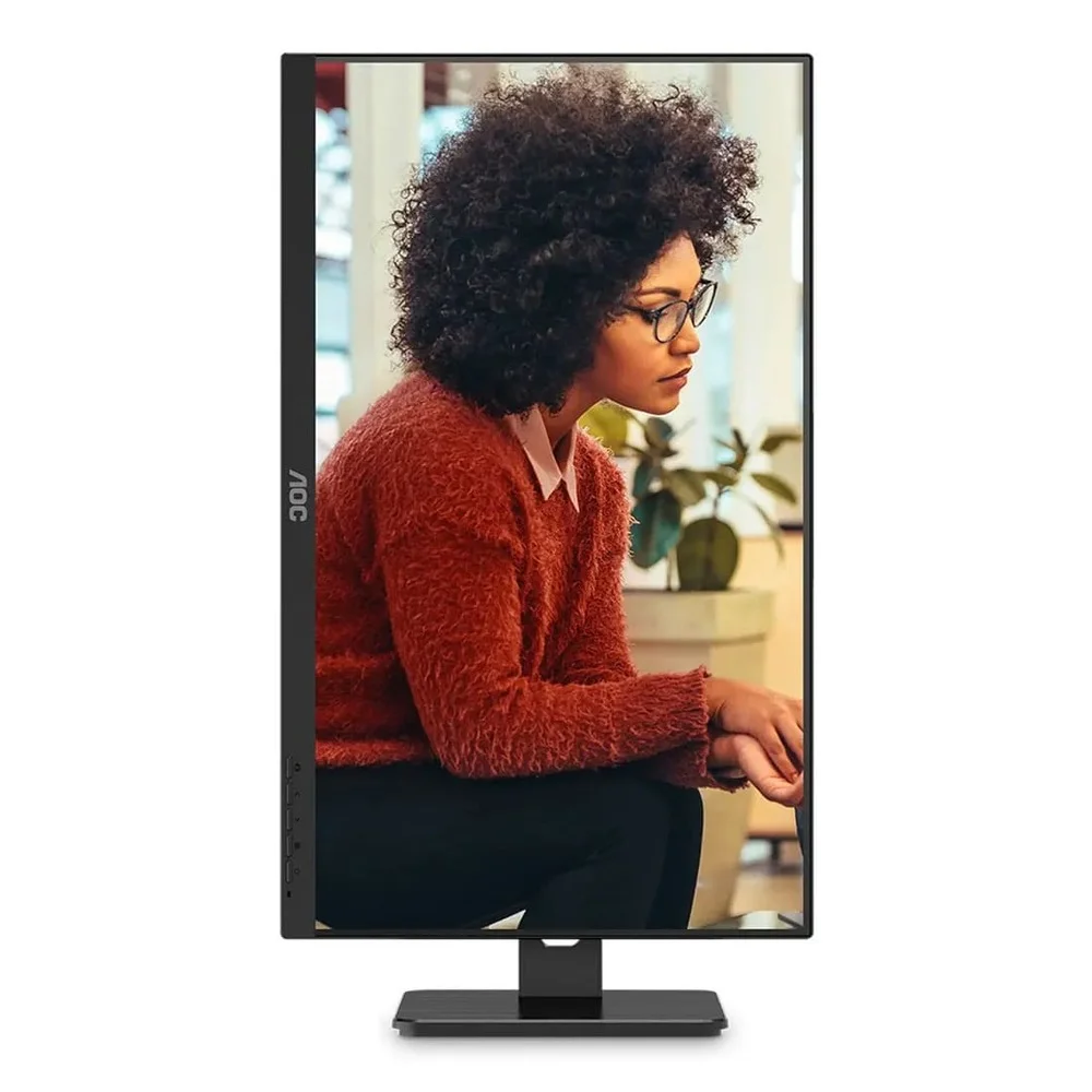 Imagem 2 de 5 do produto Monitor Aoc 23,8" Fhd Ips 100hz 4ms Pivot - 24e3qf