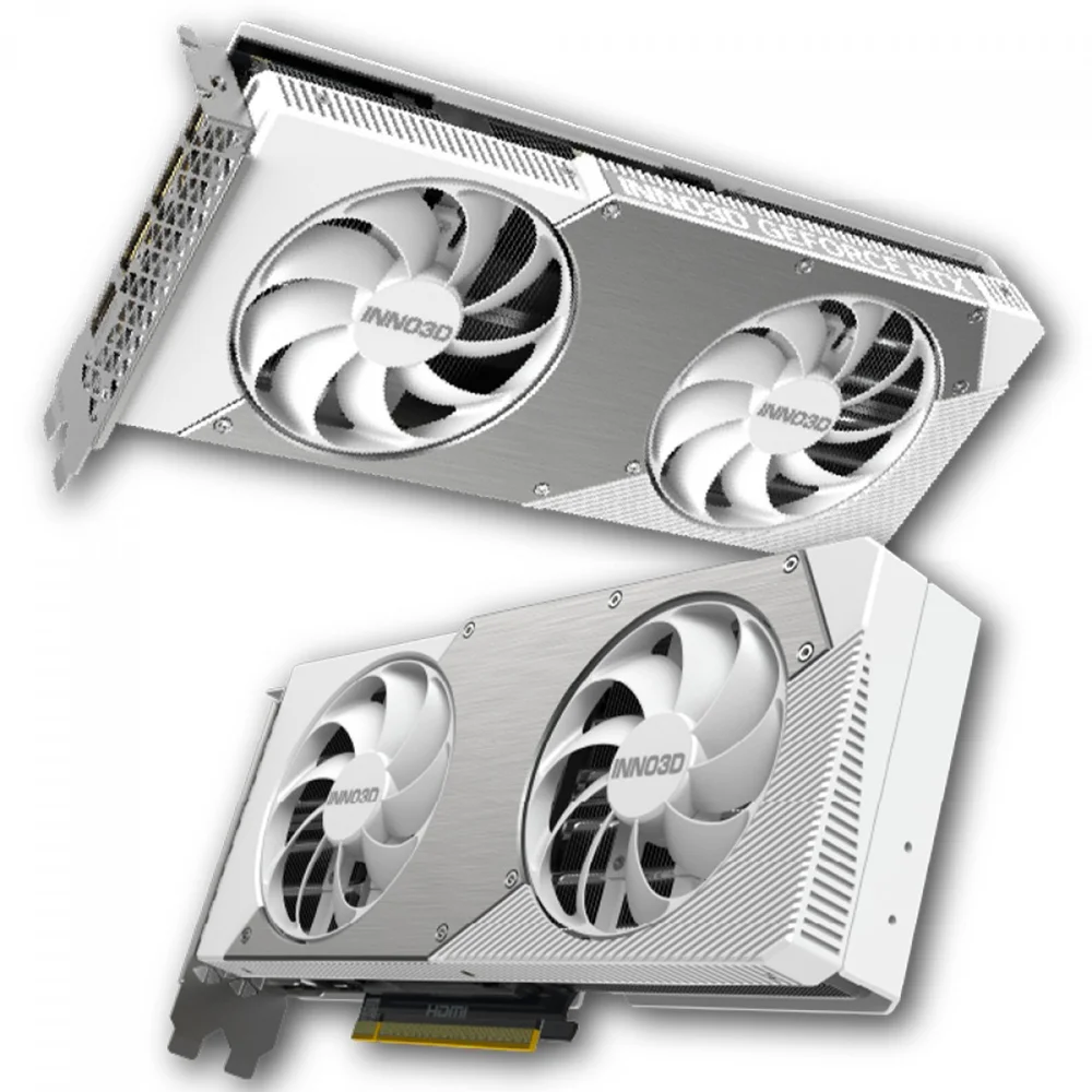 Imagem 4 de 4 do produto Gpu Inno3d Geforce RTX 5070 Twin X2 Oc White 12gb 192bits Gddr7 N50702-12d7x-195064w
