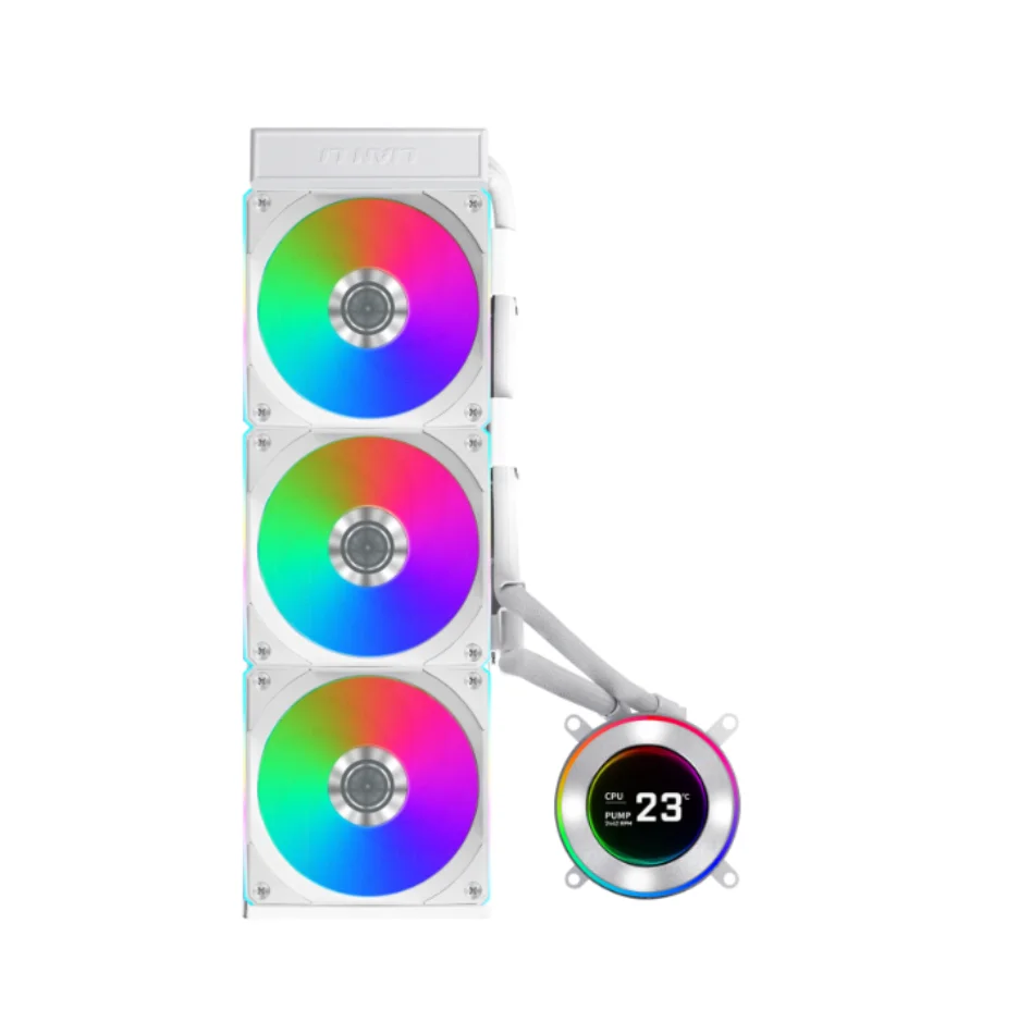 PC用ファン・クーラー LianLi Hydroshift II LCD-C 360CL White Produtos com até 15 OFF no PIX KaBuM