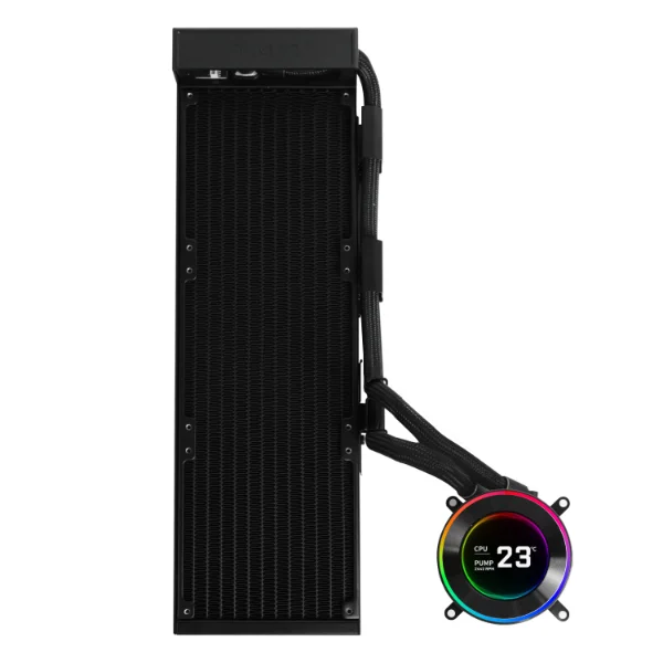 Imagem 5 de 5 do produto Water Cooler 360mm Lian Li Hydroshift Ii Lcd-c 360tl, Display Lcd, Black - Ghs2lcd36tb