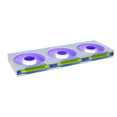 Kit 3 Fans 120mm Lian Li Uni Fan Sl-inf Wireless 120, ARGB, C/ Controladora, White - 12slin1w3w