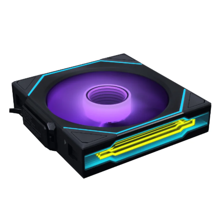 Fan 120mm Lian Li Uni Fan Sl-inf Wireless 120 Reverse Blade, ARGB, Black - 12rslin1w1b 5