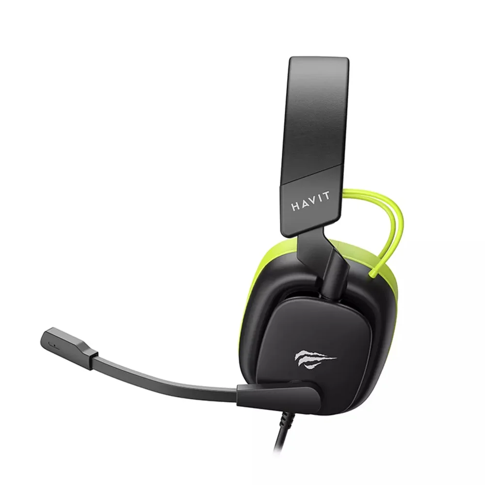 Imagem 3 de 4 do produto Fone De Ouvido Preto E Verde  3,5mm + Usb H2048u