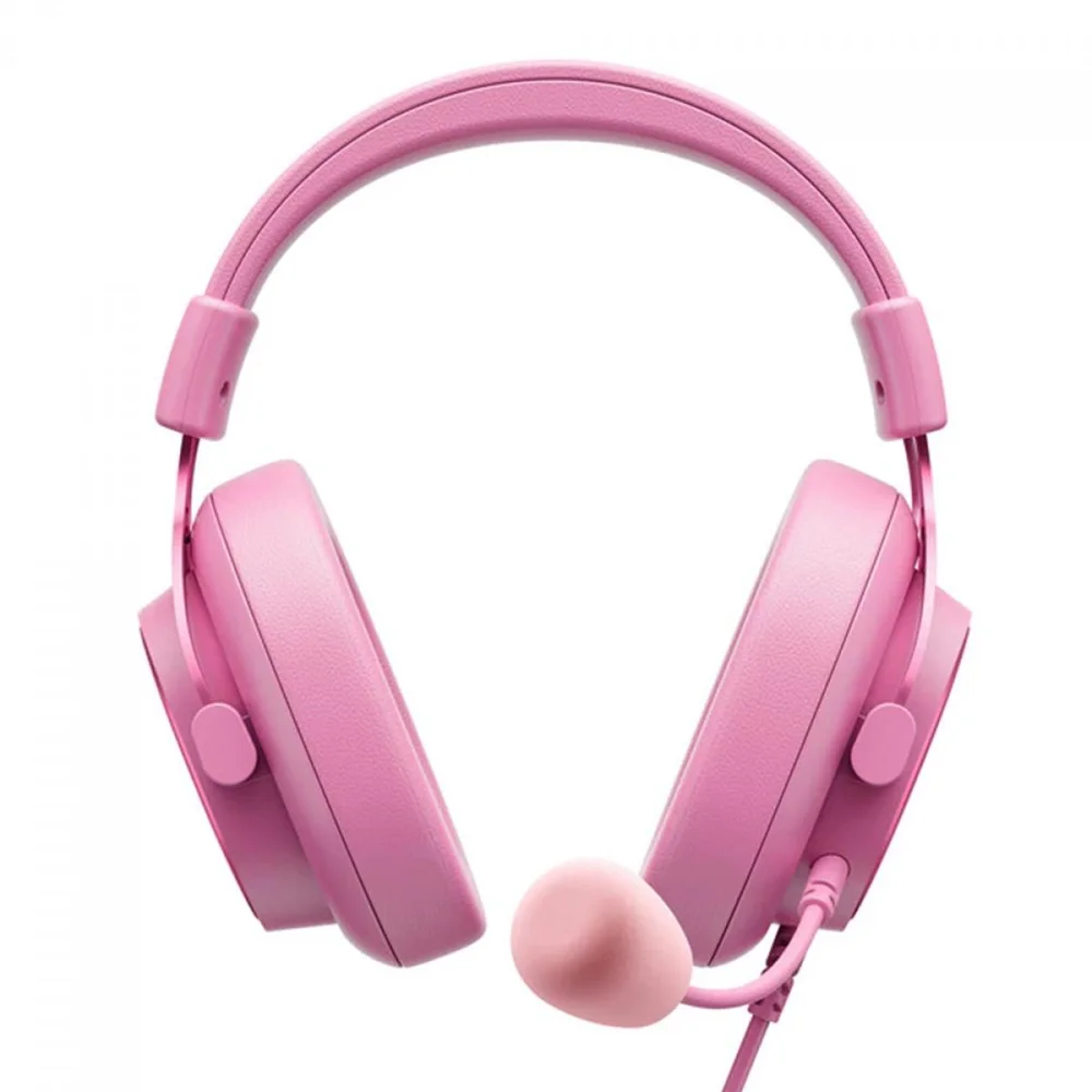 Imagem 4 de 5 do produto Headset Gamer Havit H2015se, 3.5mm, Drivers De 53mm, Rosa