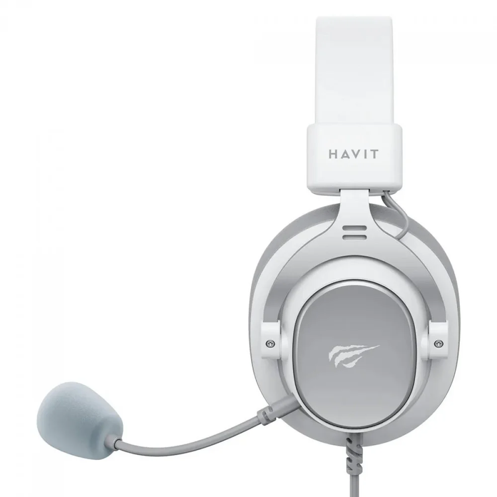 Imagem 3 de 5 do produto Headset Gamer Havit H2015se, 3.5mm, Drivers De 53mm, Branco