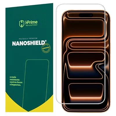Pelicula Hprime Nanoshield Apple Iphone 17 Pro Max Tela 6.8