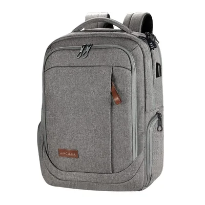 Mochila Escolar Viagem Kroser Laptop 17,3 Portausb Preta