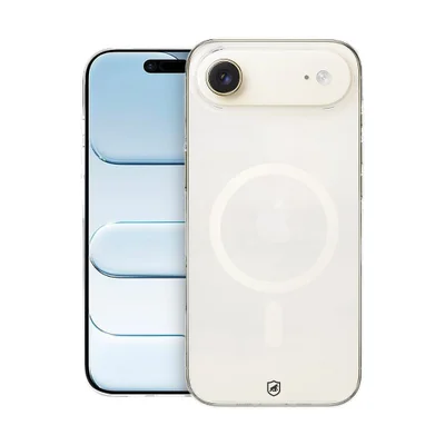 Capa Case Capinha Para Iphone Air - Crystal Slim Magsafe - Não Amarela - Transparente - Gshield