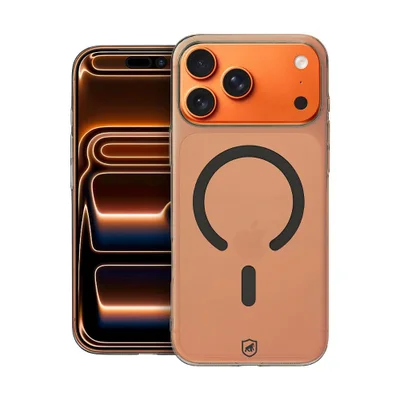 Capa Case Capinha Para Iphone 17 Pro Max - Crystal Slim Magsafe - Não Amarela - Titanium - Gshield