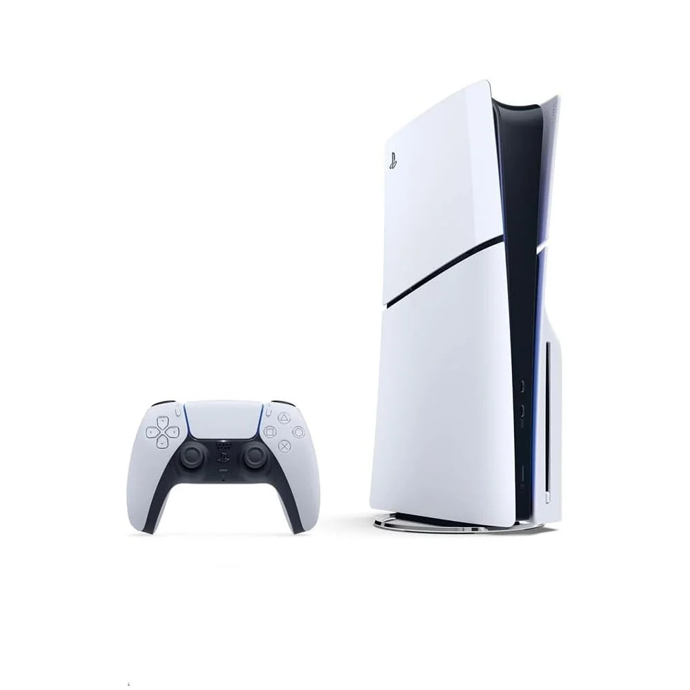 Imagem 2 de 5 do produto Console Playstation 5 Slim Digital SSD 825gb 4k Uhd 120hz Ray Tracing + Controle Dualsense E 2 Jogos, Bivolt, Branco