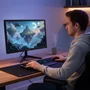 Monitor Gamer 27" Full Hd 75hz 5ms, Vga HDMI Vesa, Widescreen 16:9, Ideal Trabalho Estudo Jogos