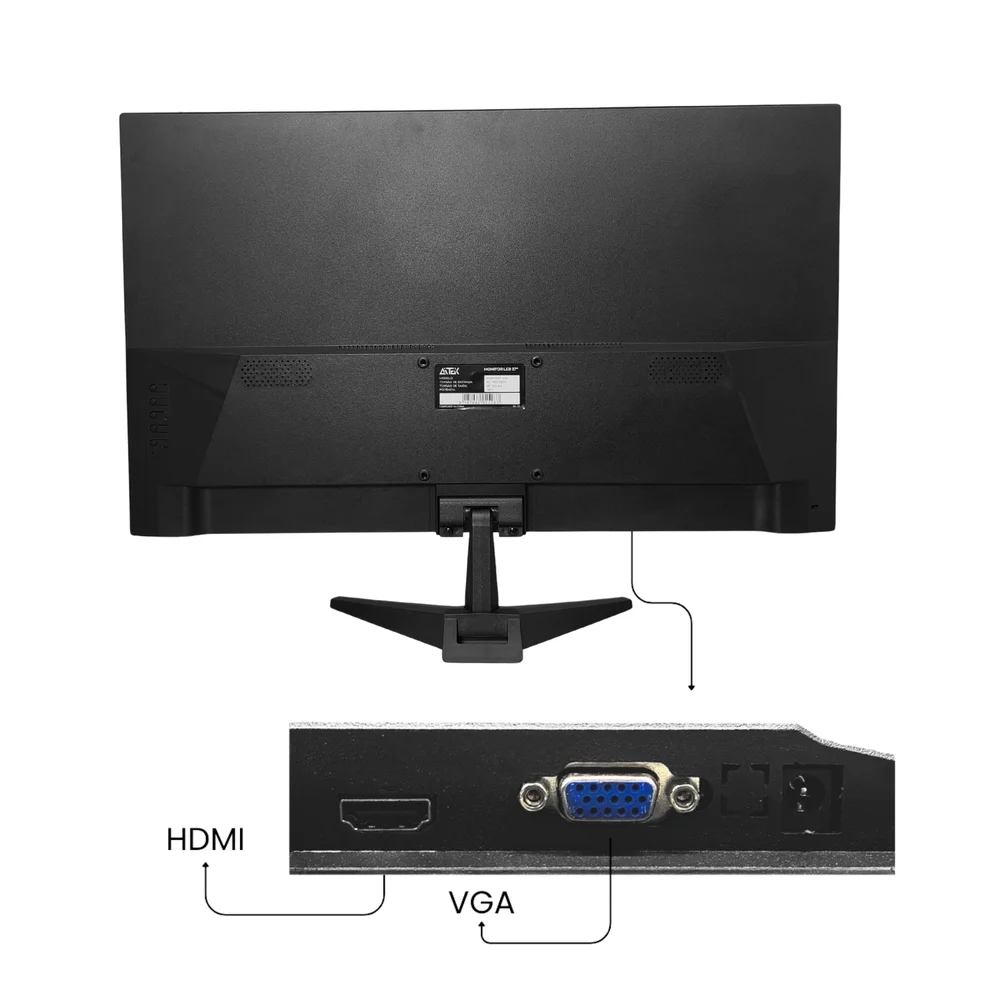 Monitor Gamer 27" Full Hd 75hz 5ms, Vga HDMI Vesa, Widescreen 16:9, Ideal Trabalho Estudo Jogos Monitor Gamer 27" Full Hd 75hz 5ms, Vga HDMI Vesa, Widescreen 16:9, Ideal Trabalho Estudo Jogos