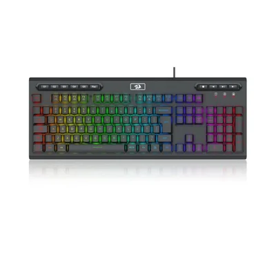 Teclado Membrana Gamer Redragon Netherbane K521-r C/fio Abnt2 Preto