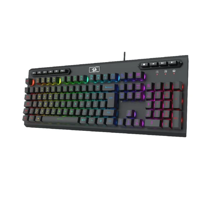 Imagem 2 de 5 do produto Teclado Membrana Gamer Redragon Netherbane K521-r C/fio Abnt2 Preto
