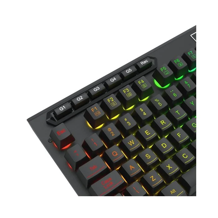 Imagem 4 de 5 do produto Teclado Membrana Gamer Redragon Netherbane K521-r C/fio Abnt2 Preto