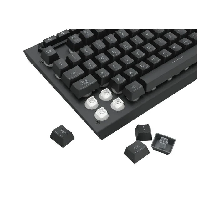 Imagem 5 de 5 do produto Teclado Membrana Gamer Redragon Netherbane K521-r C/fio Abnt2 Preto