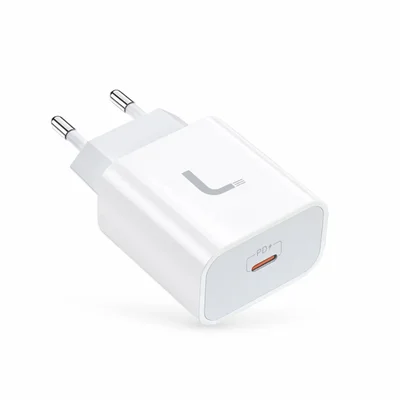 Carregador De Parede Turbo Leve-me Entrada Tipo C 2.4a Power Delivery