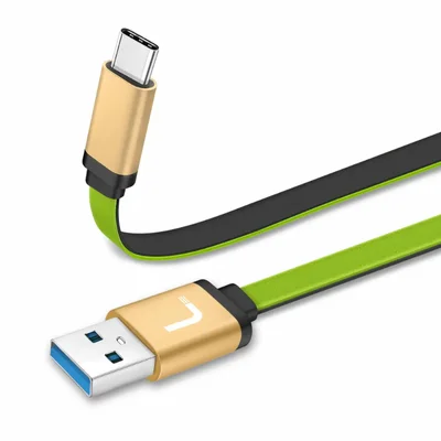 Cabo De 1 Metro Tipo C Para Usb Flexível Resistente Com Qualidade Premium Leve-me