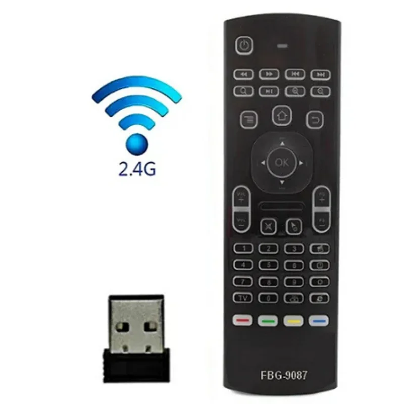 Imagem 3 de 4 do produto Controle Remoto Compatível Com Air Mouse Mini Teclado E Mouse Universal Modelo Fbg-9087
