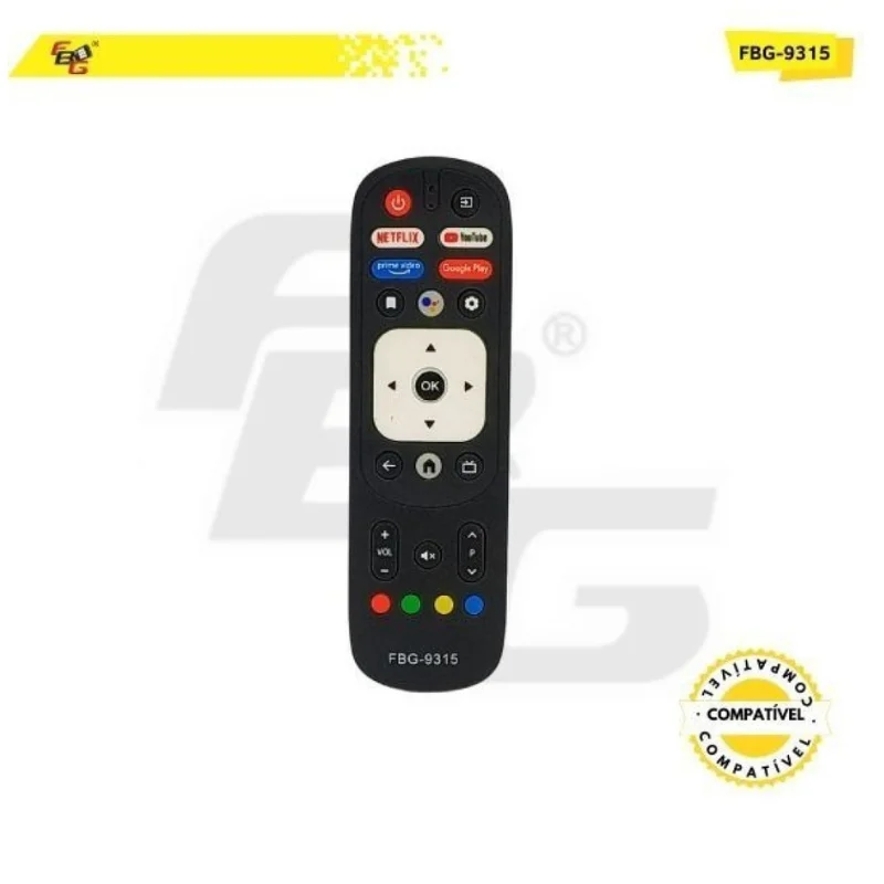 Imagem 4 de 5 do produto Controle Remoto Compatível Com Tv Vizzion - Modelo Fbg-9315