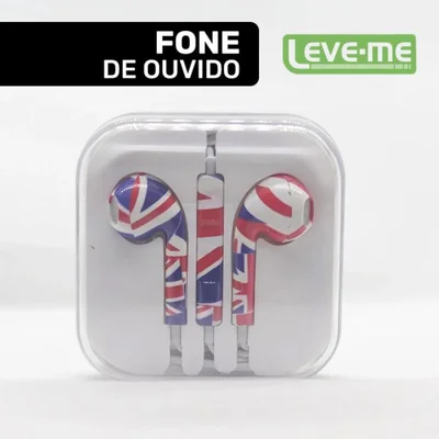 スマホアクセサリー Fone de Ouvido P2 Leve-me Universal Leve Produtos com até 15 OFF no PIX KaBuM