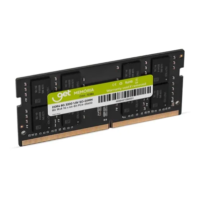 Memória Para Notebook Get, Ddr4 8GB 3200mhz