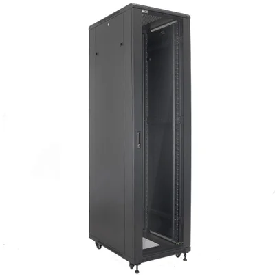 Rack Fechado Para Piso 19" Evus Ev-df6844 44u X 600 X 800mm Preto