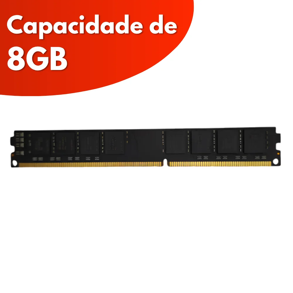 Imagem 2 de 5 do produto Memória Ram 8GB Gta Tech Ddr3 1600mhz Cl11 1.5v
