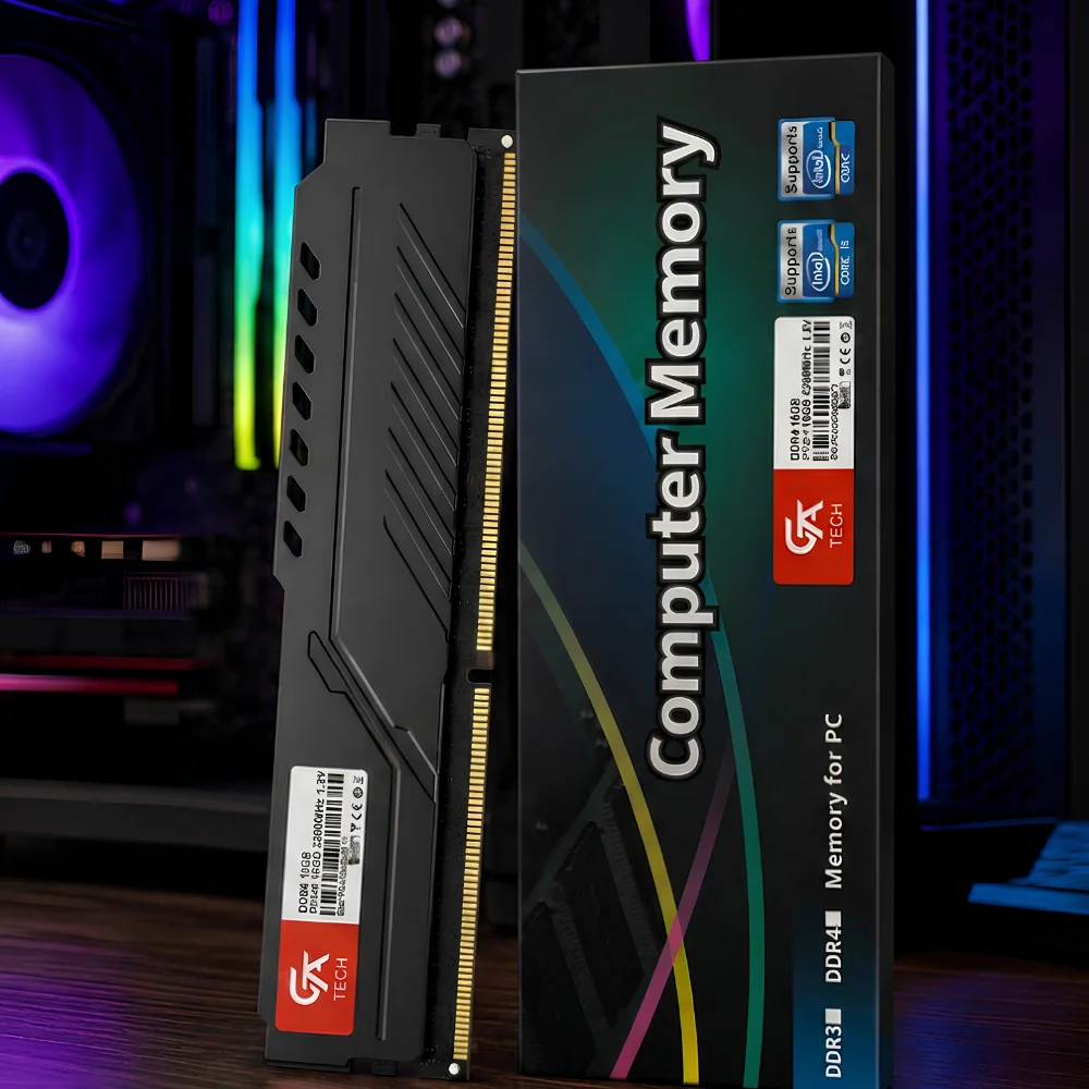 Imagem 4 de 5 do produto Memória Ram 16gb Gta Tech Ddr4 3200mhz Cl22 1.2v Dissipador