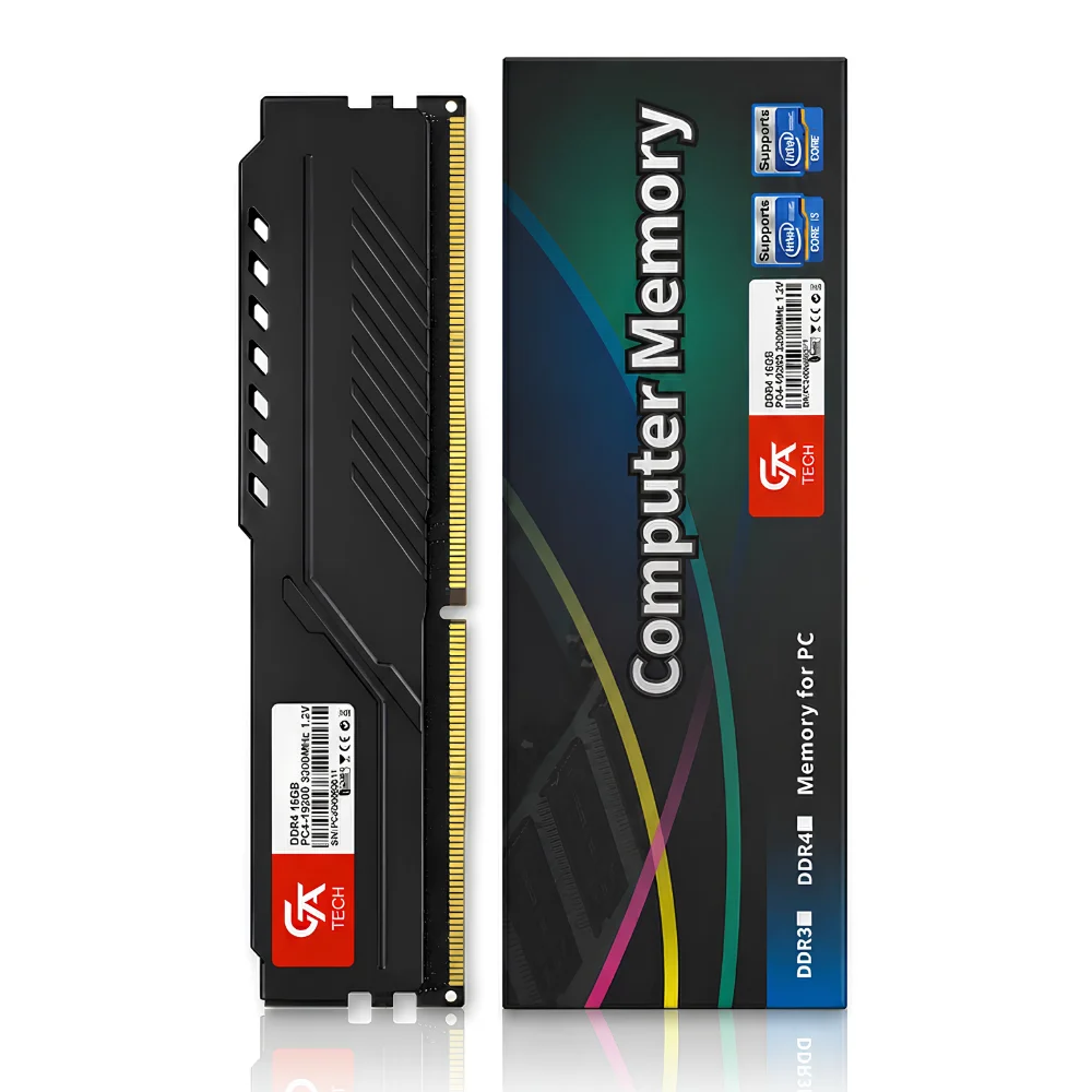 Imagem 5 de 5 do produto Memória Ram 16gb Gta Tech Ddr4 3200mhz Cl22 1.2v Dissipador