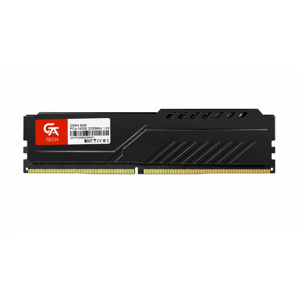 Imagem 3 de 5 do produto Memória Ram 8GB Gta Tech Ddr4 3200mhz Cl22 1.2v C/dissipador