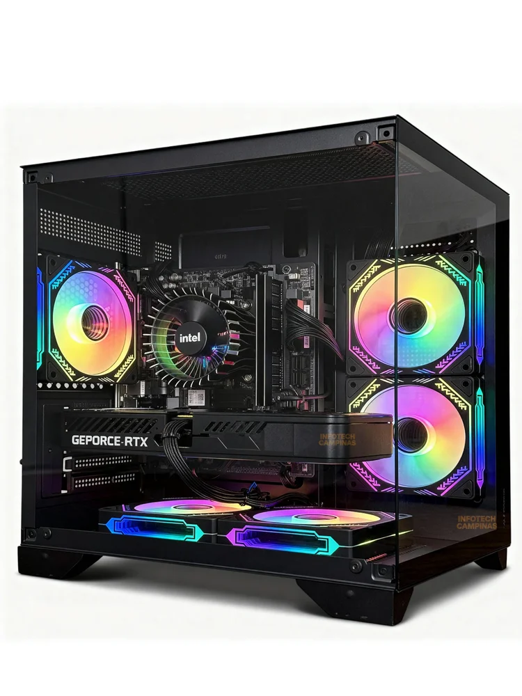 PC Gamer Workstation Intel i7 12700k, RTX 5060 8GB, 32gb Ddr4, SSD 1TB Nvme, Win11 Pro Aquario