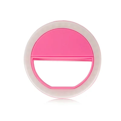 Selfie LED Ring Light Rosa