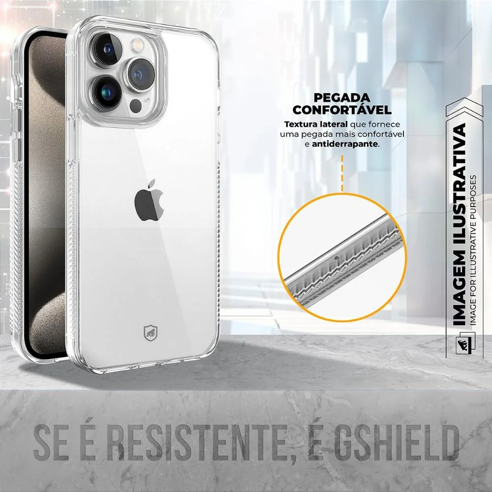 Imagem 3 de 5 do produto Capa Case Capinha Para Iphone 16 Plus - Anti-slip - Gshield