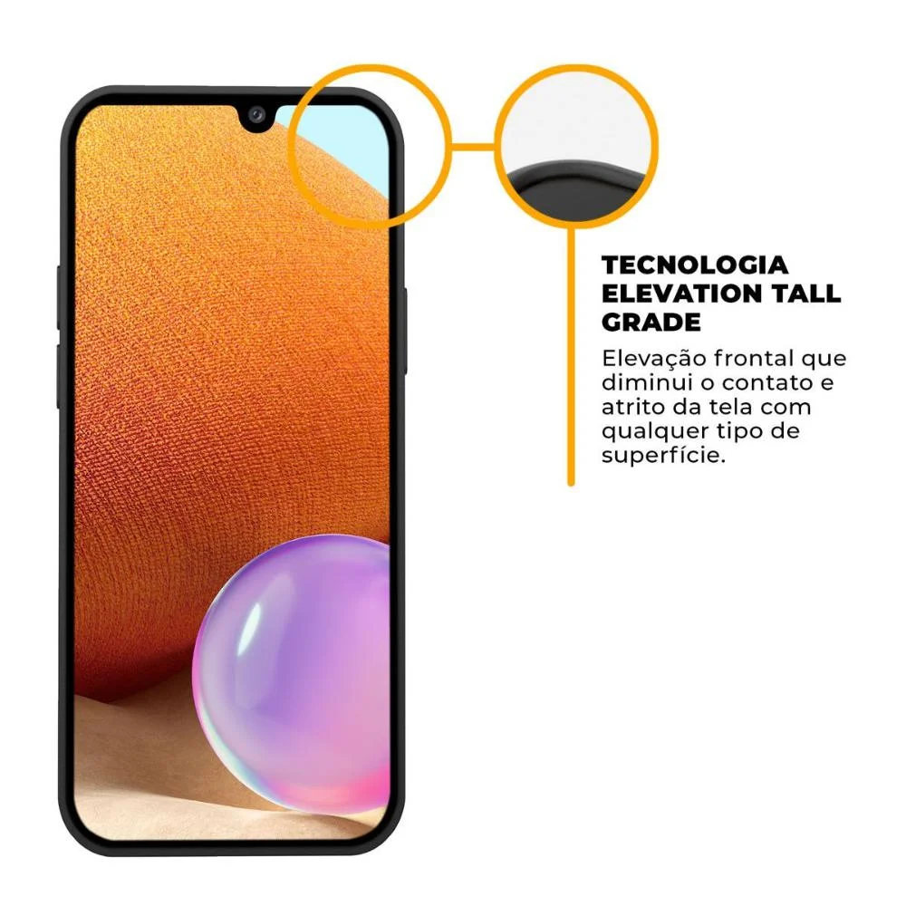Imagem 5 de 5 do produto Capa Case Capinha Para Samsung Galaxy A32 4g - Dinamic Cam Protection - Gshield