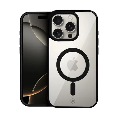 Capa Case Capinha Magsafe Para Iphone 16 Pro Max - Preta - Gshield