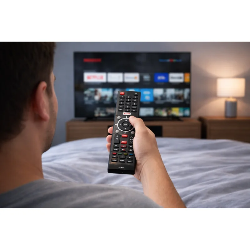 Imagem 4 de 5 do produto Controle Remoto Smart Compatível Com Tv Semp Youtube / Netflix / Globoplay Modelo Fbg- 9043