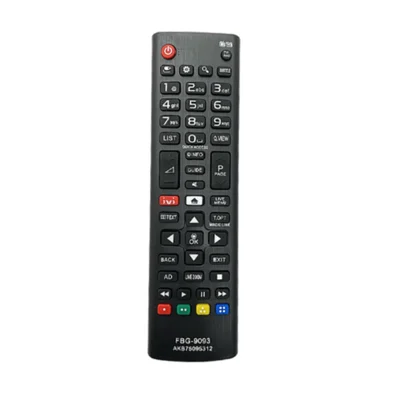 Controle Remoto Smart Compatível C/ Tv Lg C/ivi Modelo Fbg-9093