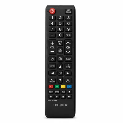 Controle Remoto Smart Fbg-8006 Compatível Tv Samsung 4k Substituição Premium Alta Qualidade Preto