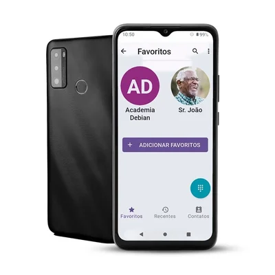 Obasmart Ob054 Conecta Max Se 4g 64gb Tela 6.5 2gb Ram Preto Cor:preto