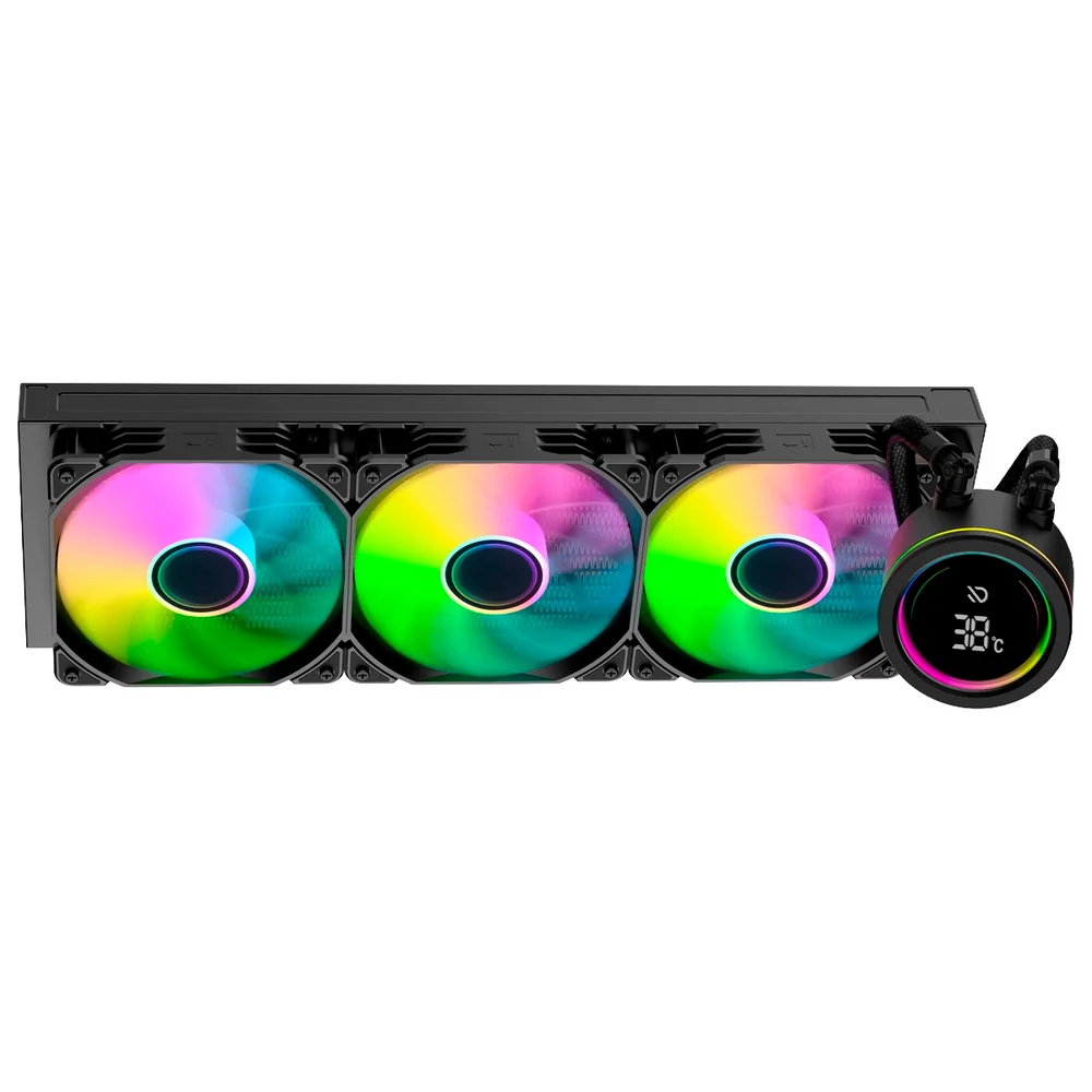 Water Cooler Duex Vision Display 360mm ARGB 250w Dxw-c360 4