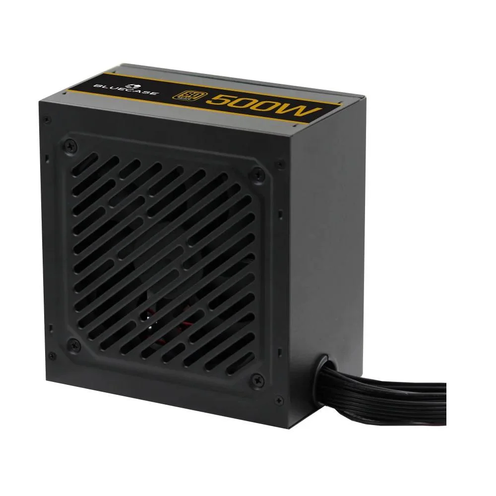Imagem 4 de 5 do produto Fonte De Alimentação Bluecase Atx Ps/2 500w 80 Plus Bronze Pfc Ativo C/cabo - Blu500r-bbx
