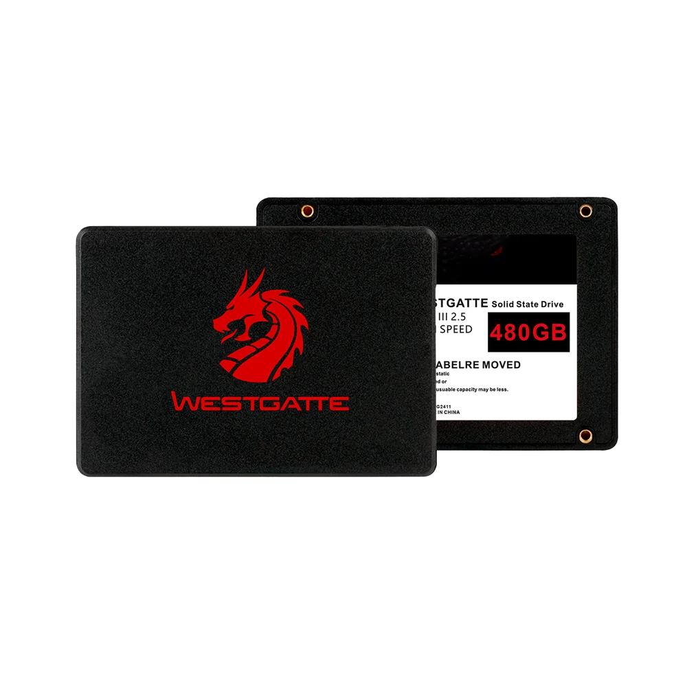 Disco Sólido Interno (SSD) Westgatte 480gb Sata 3.0 2.5" Para Pc, Desktop, Criadores de Conteúdos, Gammers, Fotógrafos, Designers