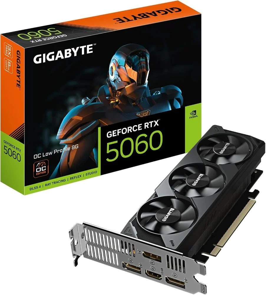 Placa De Video Gigabyte Geforce RTX 5060 Low Profile 8g 4
