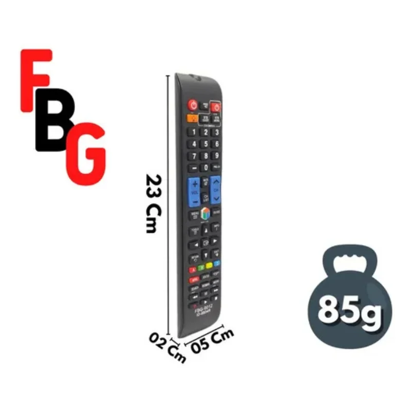 Imagem 3 de 4 do produto Controle Remoto Smart Compatível C/ Tv Samsung C/ Netflix E Amazon-modelo Fbg- 9012