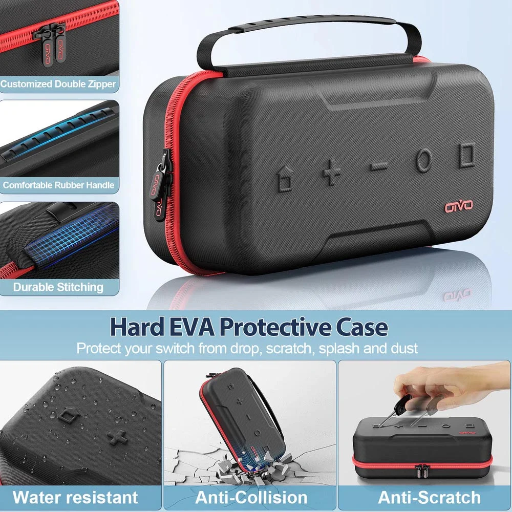 Imagem 4 de 5 do produto Estojo Bolsa Case Premium Compativel Switch 2 / OLED