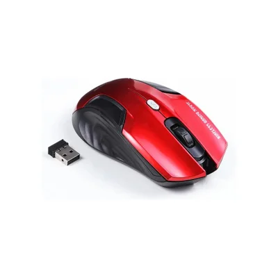 Mouse Sem Fio Estone Wireless E-1500 1600dpi 2.4ghz Usb Cor:vermelho