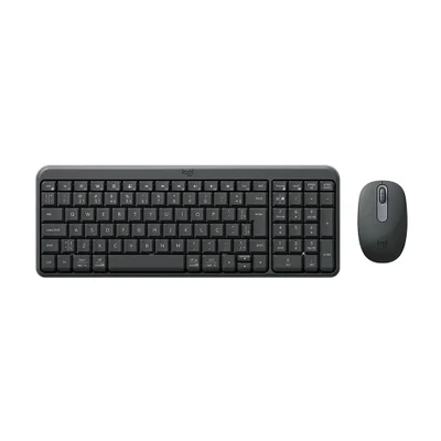 Kit Teclado e Mouse Logitech MK250 Bluetooth Grafite - 920-013516