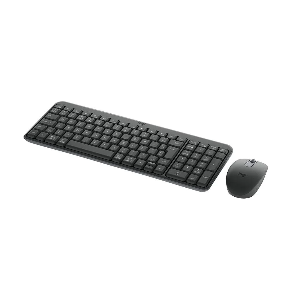 Imagem 5 de 5 do produto Kit Teclado e Mouse Logitech MK250 Bluetooth Grafite - 920-013516